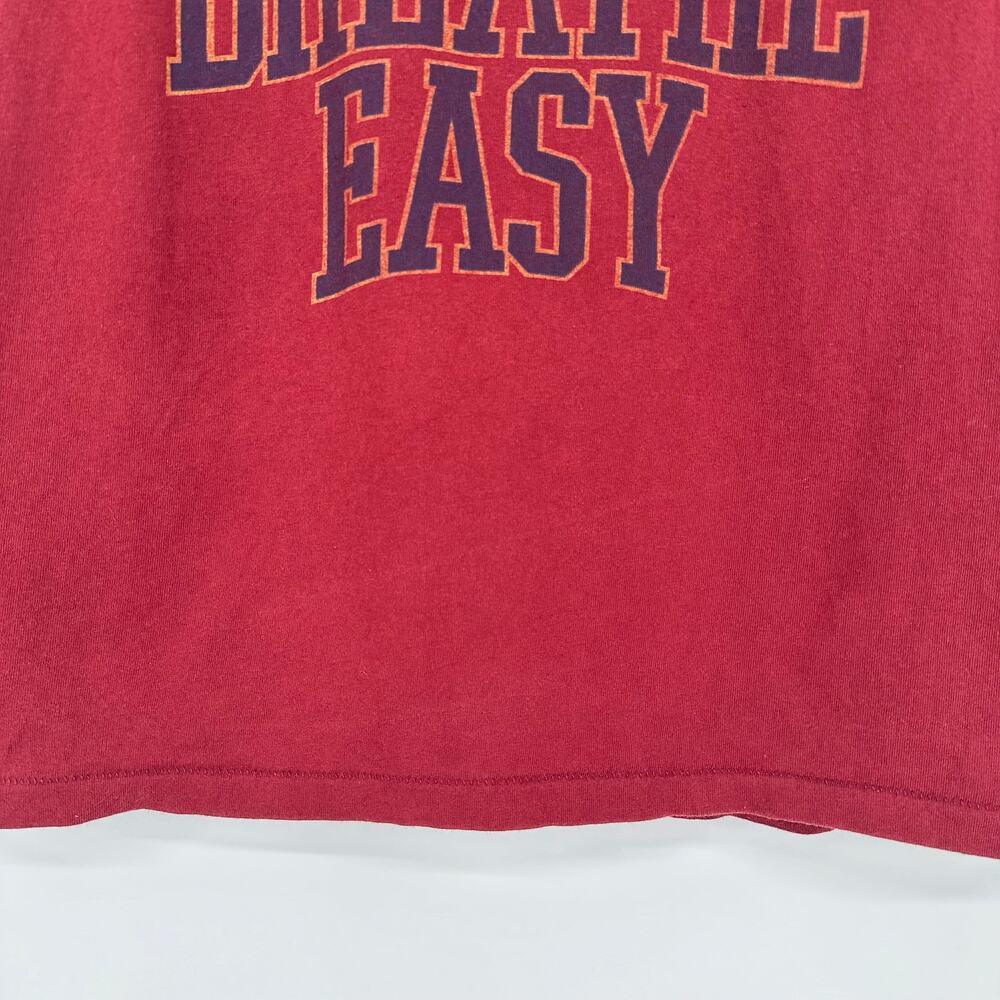 MOUSSY Vintage Graphic Print Muscle Tee Cropped Sleeveless Tank Top - Picture 3 of 11
